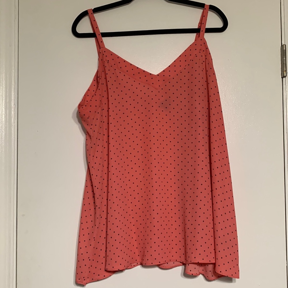 Polka dot tank top